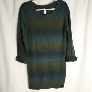 RVCA Multi Colored Oversized Sweater/Dress XS/S